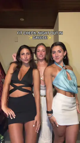FIT CHECK FOR THE NIGHT TONIGHT💃💃 #foryou #greece #shein #fyp #greek #fitcheck #eurosummer 