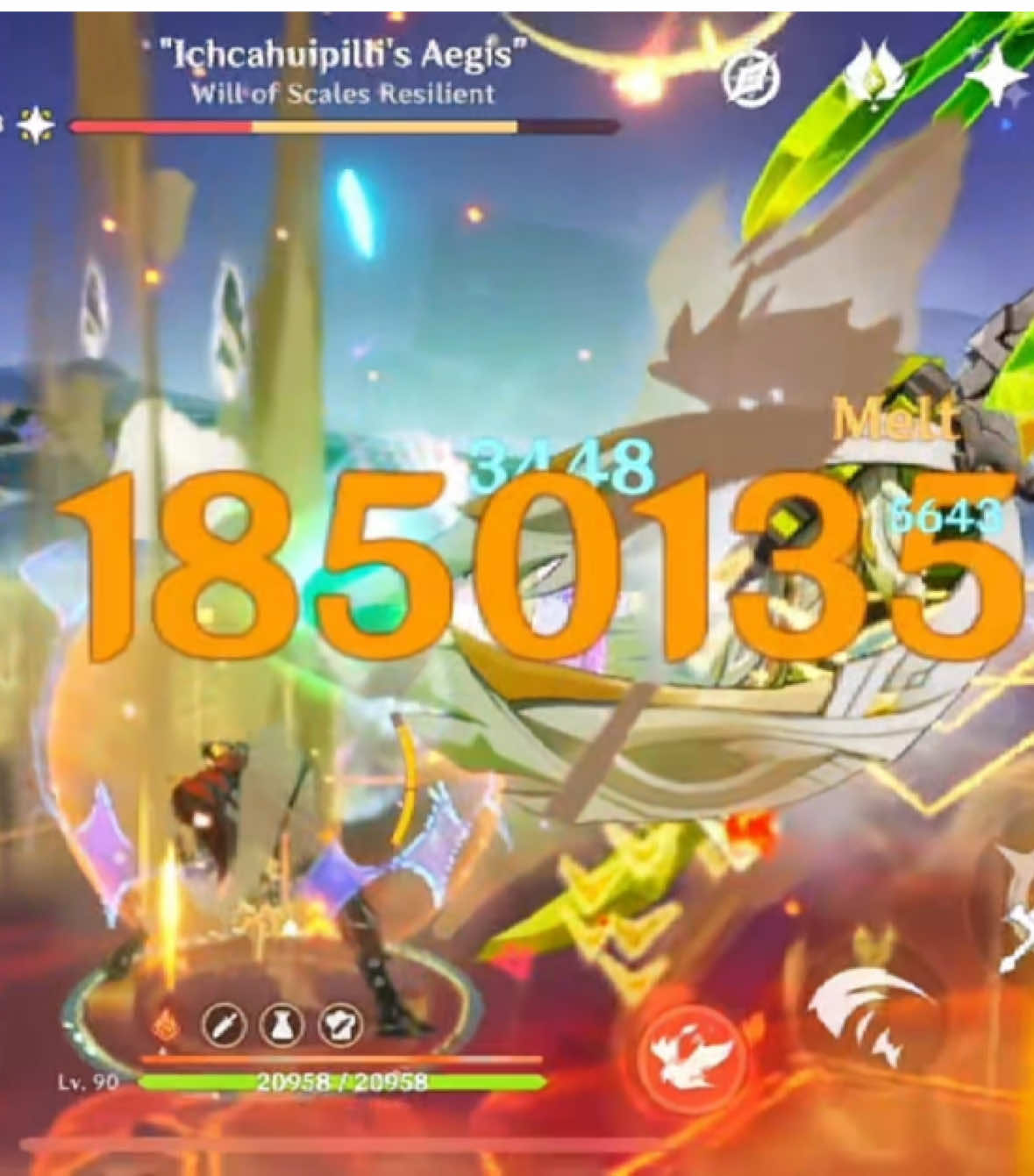 Dragonstrike No Movement Speed 1.8M no Xianyun #GenshinImpact #diluc #dilucgenshinimpact #dragonstrikegenshin #ฟีดดดシ #fyp #hoyoversegenshinimpact 