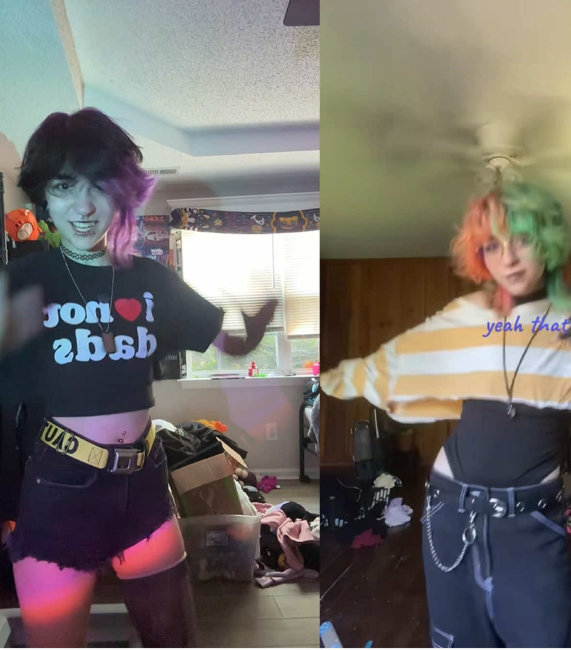 #duet with @Mothman’s favorite Lamp#femboy  HAPPY TWO YEAR ANNIVERSARY TO THIS VIDEO cant believe it’s been two years and i’ve moved 5 times lmaoo welp thanks yall #cyberpunkaesthetic #dyedhair #hehim #twoyears #alt 
