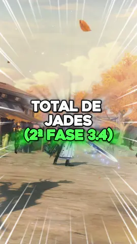 Total de jades da segunda fase da 3.4 de star rail #HonkaiStarRail #hsrcreators  #jades