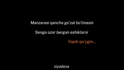 Yopib qoygin.