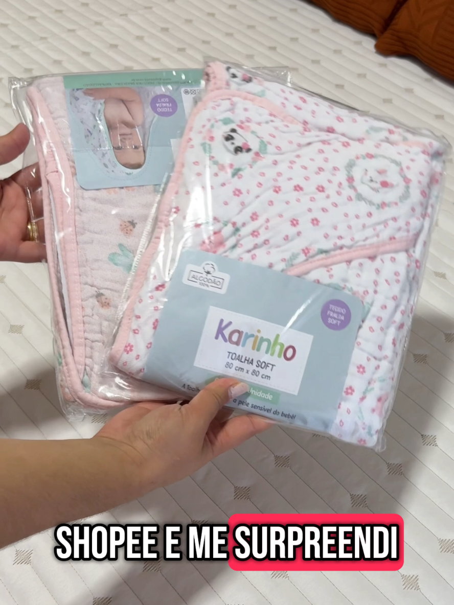 Comprei as Toalhas mais vendidas da Shopee 🫶 Comenta quero que envio os links 