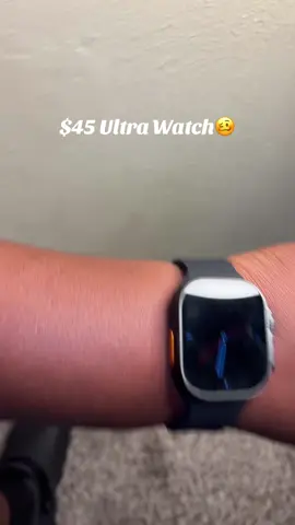 The ultra watch is only $45. So you need one check it out below #Watch #SmartWatch #Watches #tiktokshopcreatorpicks #spotlightfinds 