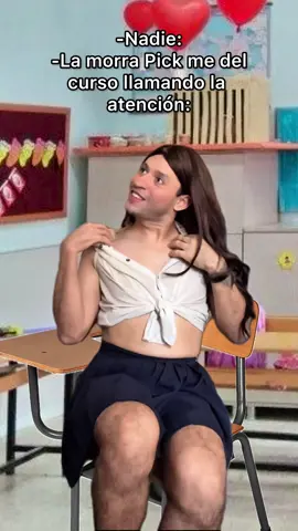 La morra del curso que quiere llamar la atención 😂 #parati #comedia 