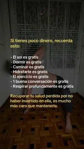 Si tienes poco dinero, recuerda esto: #pablopilatesreal #consejos #consejossaludables #consejosfitness #consejosdesalud 