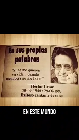 #hectorlavoe 