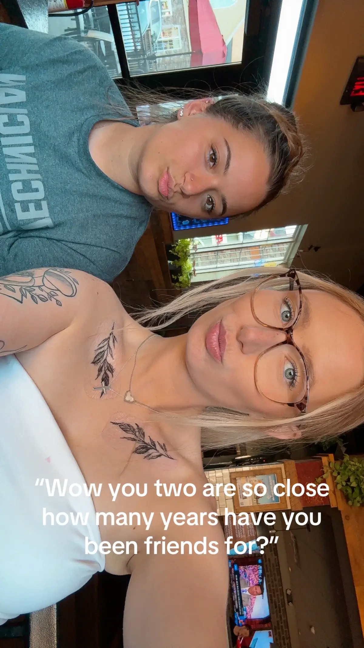 We love a good trauma bond 🤝😂 #fyp #foryou #traumatizedbythesamegremlin @Mariah Disbrow 