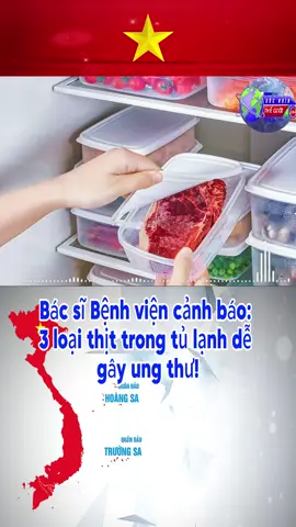 Bác sĩ Bệnh viện cảnh báo: 3 loại thịt trong tủ lạnh dễ gây un thư! #tintuc #tinnong #thoisu #tintuc24h #tintuctrongngay #suckhoe #doisong 