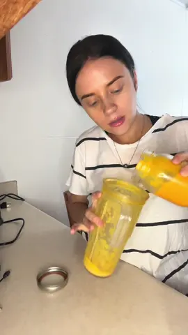 A little better then last time! I think I just need a different matcha powder. #matcha #mango #mangomatcha 