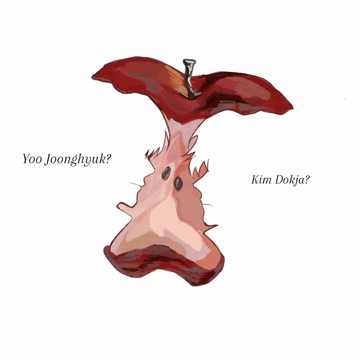 apple art!! 🍎 #fyp #orv #joongdok 