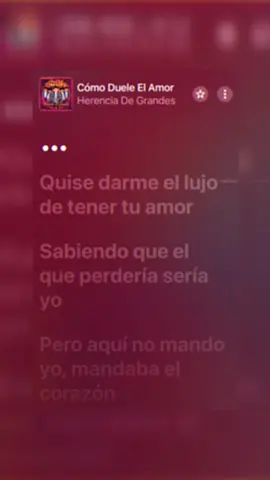Pero aquí no mando yo, mandaba el corazón 🖤#comodueleelamor #herenciadepatrones #fypシ゚viral #fyp #parati 