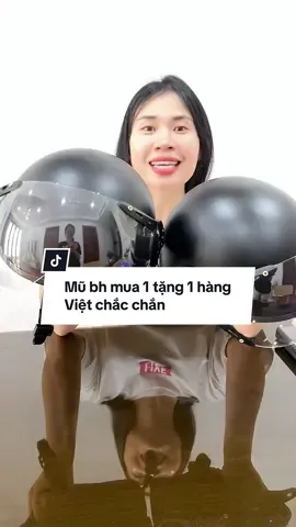 Mua 1 tặng 1 mũ bảo hiểm. #mubaohiem #mubaohiemnuadau #giadung
