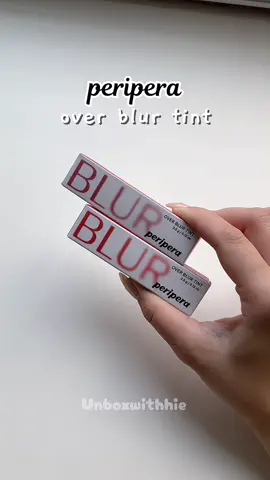 Love it 💕✨ @클리오 찐 #peripera #periperaoverblurtint #peripera06 #unboxwithhie #xh #viral #fy #makeup #kbeauty 