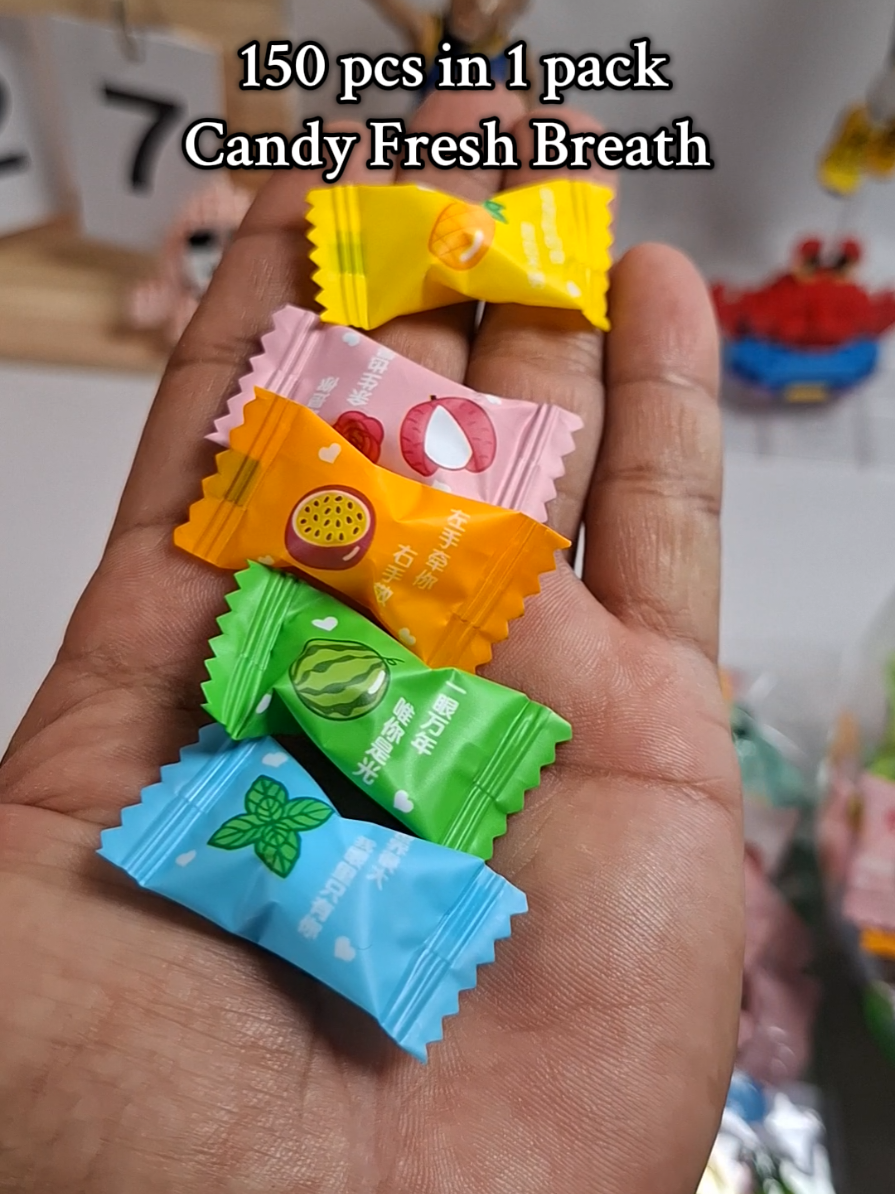 Candy fresh breath 150pcs in 1 pack sariwang hininga mo sa Candy na to #candyfreshbreath #sariwanghiningacandy 