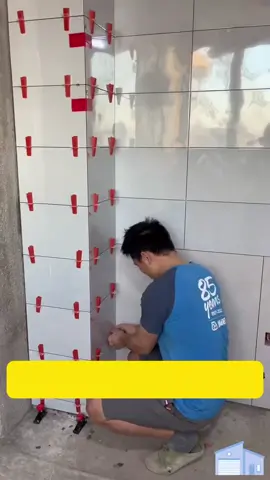 Alat perata keramik isi 50pcs. mudah digunakan dan dapat digunakan kembali😍 #keramik #lantai #ubin #marmer 