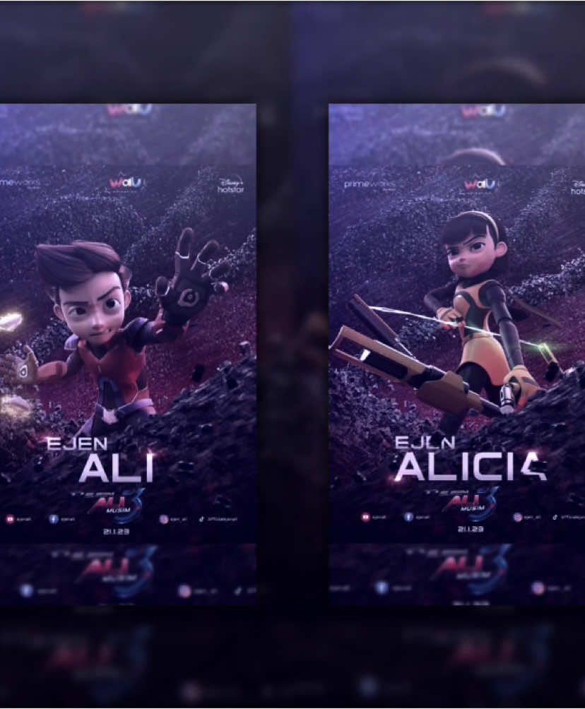 Perubahan Ali & Alicia Musim 3- Movie 2 #ejenalithemovie2 #ejenali #ejenalicia #fyp 