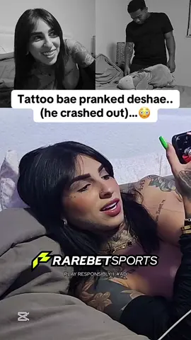Deshea and tatto bae ❤️‍🩹 #deshaefrost #goviral #fyppagee #streamer #streamerclips #twitchstreamer 