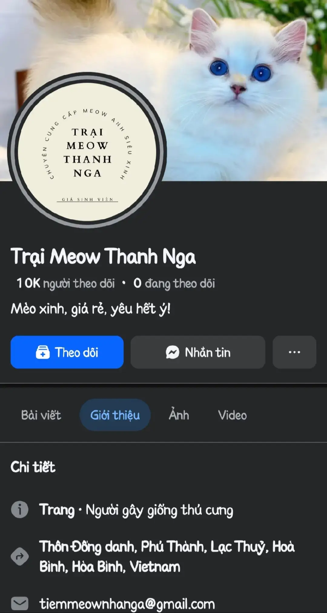 Cảnh Báo Mọi Người Đây Là 1 Shop Lừa Đảo Scam Nó Đã Lừa Tôi Hơn 2tr Cách nó lừa đảo scam Nó sẽ lấy hình những chú meo rẻ và đăng lên mxh để dụ dỗ những con mồi béo bở vào bẫy Ban đầu nó cho khách xem meo và cọc tiền nó sẽ lấy cớ là kb với nv hỗ trợ chăm sóc bé nhưng không nó dụ mn kb để moi thêm tiền thg nv sẽ lấy cớ đang bị tạm giữ ở trạm kiểm dịch động vật sơn tây và yêu cầu khách chuyển thêm tiền để lấy hoá đơn cho công an xem và đi tiếp nó dọa là kh chuyển sẽ bị phạt luật chống đối kiểm dịch phạt 12tr5 và bắt khách phải chuyển thêm 2tr để hủy biên bản  Mong mn cảnh giác và né ạ!! 