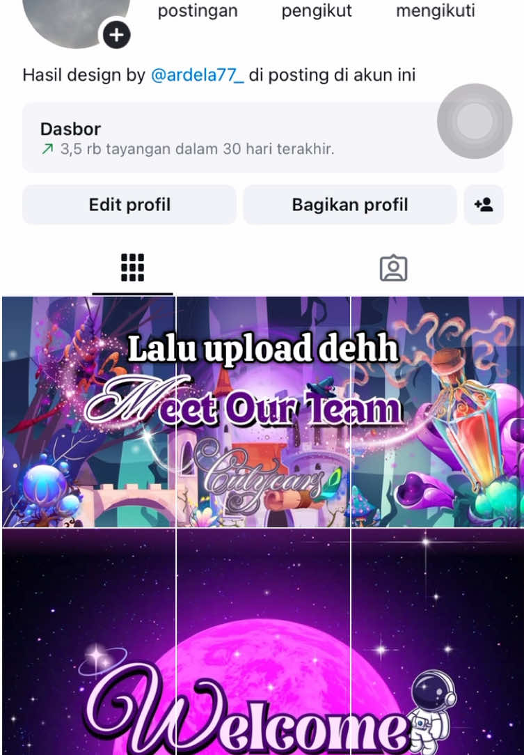 Cara feed ig nyambung? Mudah bangetttt tauu🫶🏻 potongnya juga gampang nih🤧✨🫶🏻🌷 #canva #design #fyp #feed #ig #magic #order