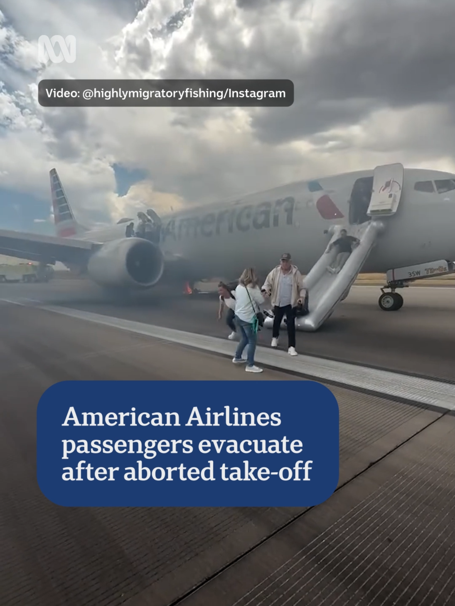 Passengers on an American Airlines flight departing from Denver International Airport were evacuated today after a “possible landing gear incident”, according to the US Federal Aviation Administration (FAA).  A statement on the FAA's website read: 