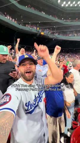 idc who your favorite mlb team is.. EVERY baseball fan dreams of singing “Sweet Caroline” at Fenway Park. (except Yankee fans probably) #pov #fenway #boston #redsox #baseball #sweetcaroline #MLB #sports #bucketlist #CapCut 