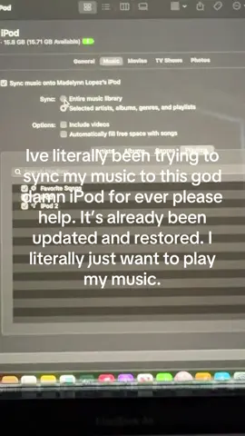 iTunes doesn’t work and I can’t drag it to the file either fml:( #08 #helpmepleek #ipodnano7thgen 