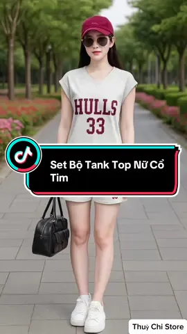 Set Bộ Tank Top Nữ Cổ Tim. #doboxinh #thoitrangnu #xuhuong #viral #thinhhanh 