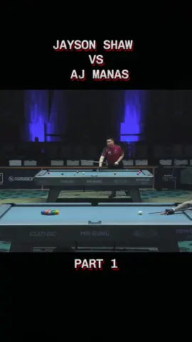 #jaysonshaw #ajmanas #billiards #nineball #9ballpool #match #championship 