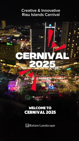 Cernival 2025!!!! Jangan lewatin kesempatan menarik ini di akhir pekan bersama  @cernival.kepri @leankaproduction@gmail.com  @Harbour Bay Downtown  @Bank Indonesia  Banyak hiburan yang pastinya seru banget disini. Sumpah ini pasar malamnya gokil abis, Modern bgt woyyy!!! Mulai dari food bazar yang cuma 15rban aja, Aneka permainan cuma scan Qris Rp 1 aja dan masih banyak lagi. Penasaran? Langsung aja datang ke Harborbay  Yuk ajak siapapun kesini baik teman, family bahkan pasangan kamu ke CERNIVAL 2025. Inget ya cuma sampai 27 July aja. Dari jam 15.00 - 22.00 Jom kesini. #batamlandscape #harbourbaydowntown #cernival2025 #bazarbatam #kulinerbatam #foodbazar #bazarkuliner #bankindonesia #qris #eventbatam #pasarmalambatam #carnival