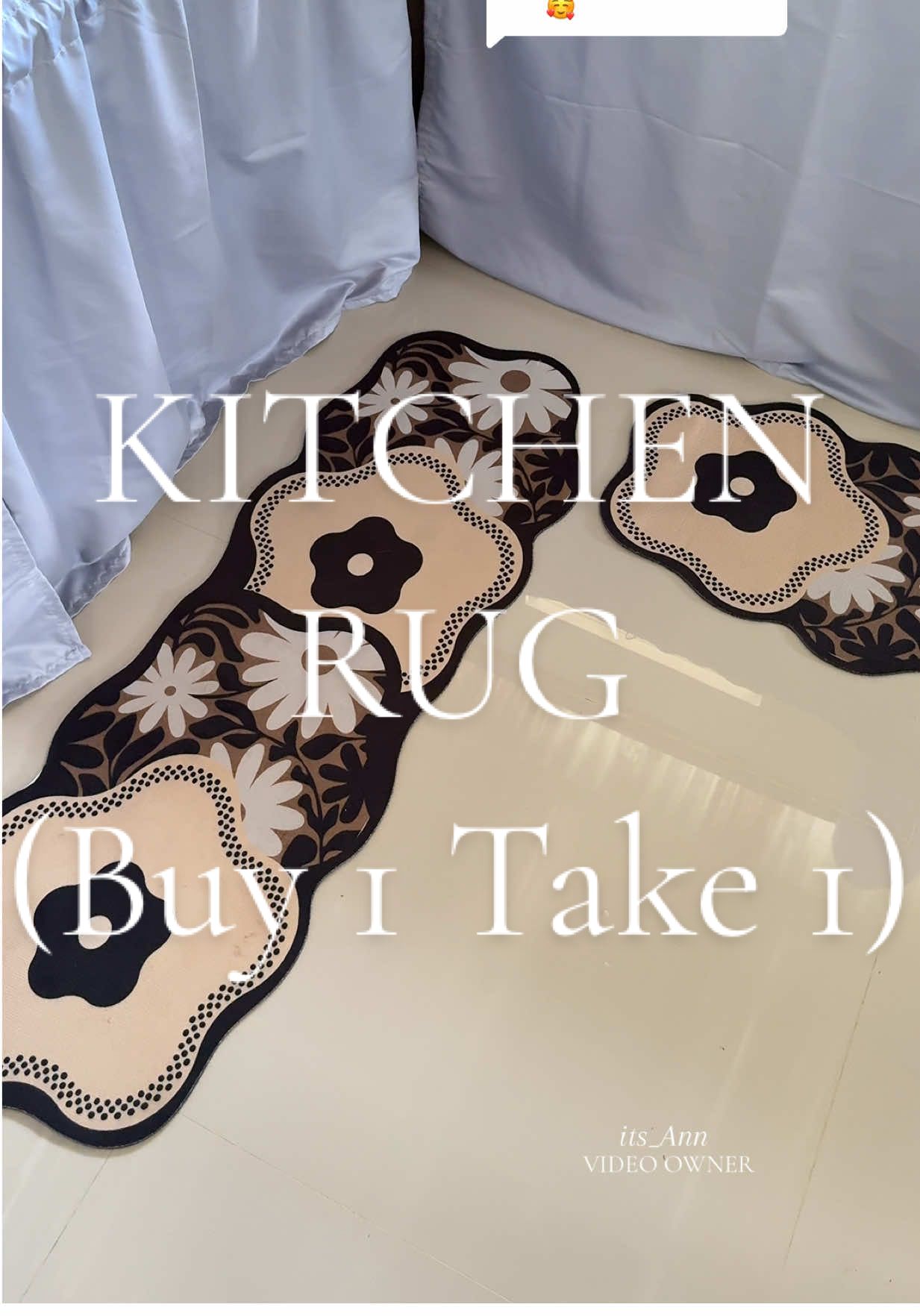 Replying to @Khey Villo 🌼 napaka sulit talaga mii maganda nanga design apaka mura pa 👌🤩🥳 #kitchenrug #kitchenmat #kitchencarpet #kitchencarpetmat #buy1take1 