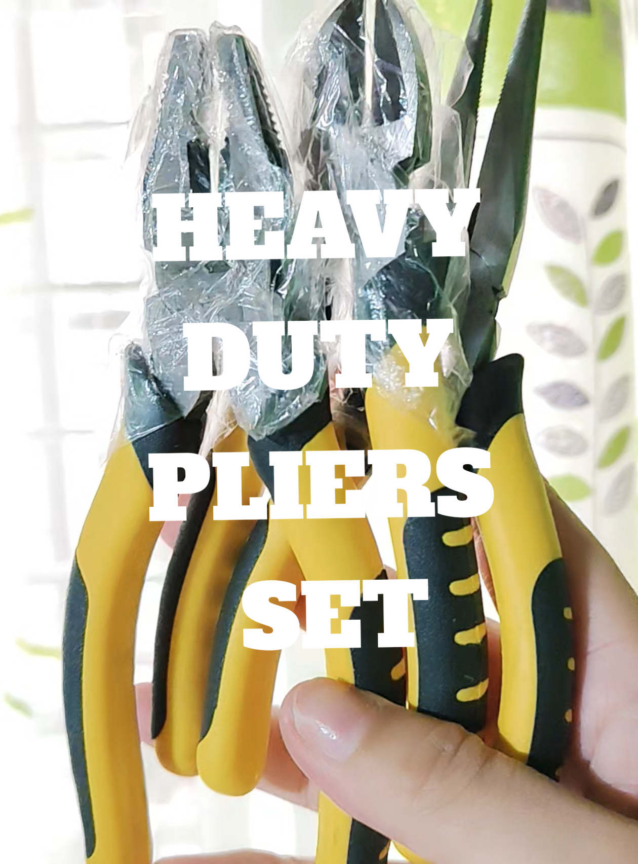 Set na to ..  Matibay. Malakas. Maaasahan. 💪 Get the job done with our Heavy Duty Pliers Set – built for tough tasks and long hours. Perfect for home or pro use! 🔧🔩 #HeavyDutyTools #PliersSet #ToolboxEssentials #MatibayNaGamit #DIYTools #HandymanTools #PowerGrip #BuiltToLast #TibayProven #ToolSetPH
