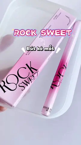 Eyeliner Rock Sweet kẻ êm mượt lâu trôi #rocksweet #Eyeliner #butkemat #xh #makeup 