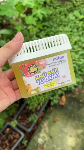 Lọ gel khử mùi tủ lạnh hương chanh thơm lắm ạ #dienmaynamnguyen 