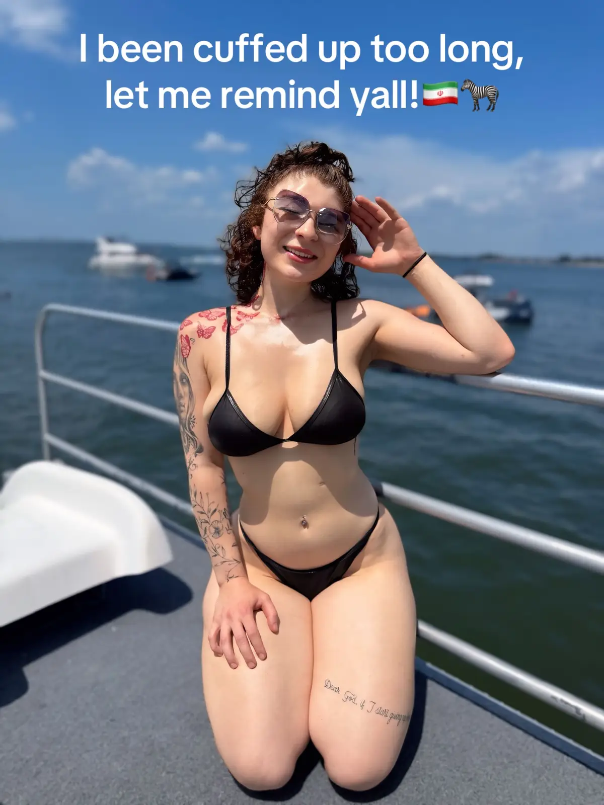 I been cuffed up too long, let me remind yall!🇮🇷🦓