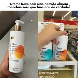 O creme clareador viralizado Doce Niacinamida, será que funciona mesmo? #manchas#clareamento#GlowUp#skincare#achadosshoppe#achados