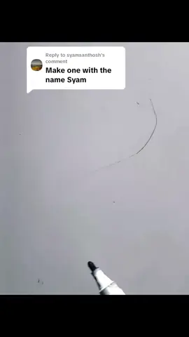 Replying to @syamsanthosh #finalsignature #fyp #foryou #viral 