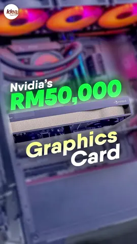 This GPU Alone Costs RM50K. Let That Sink In. . #RM50K #RTXA6000ADA #idealtech #pcgaming #pcbuild #pcmalaysia #fyp #fypシ #foryou