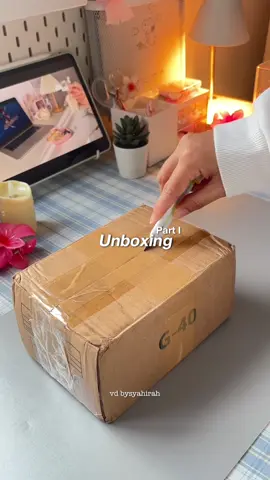 restocking @Glad2Glow.my with me 💗✨ #unboxing #aesthetic #glad2glow #restockwithme 