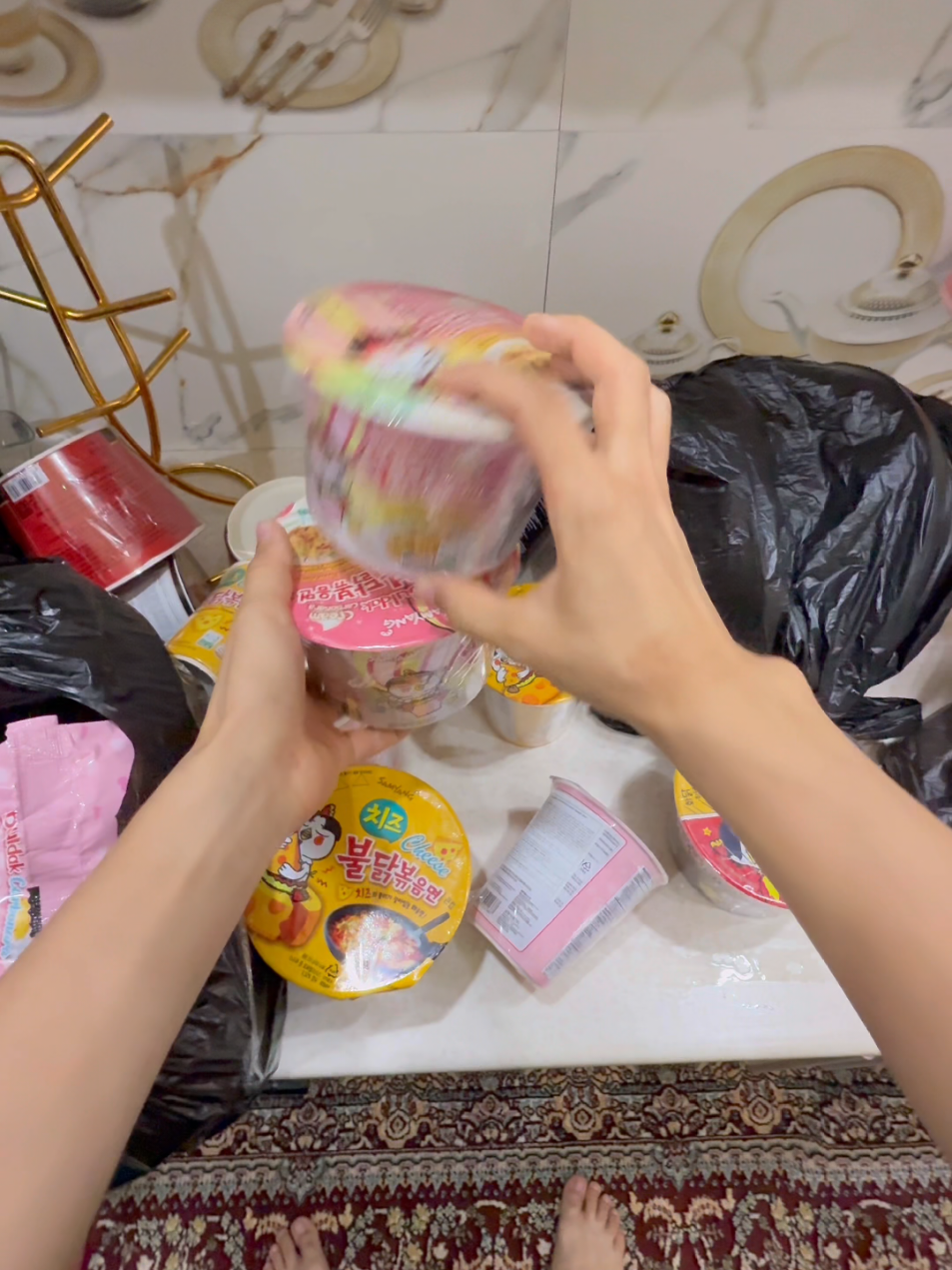 #ramen #conveniencestore #southkorea #asmr 