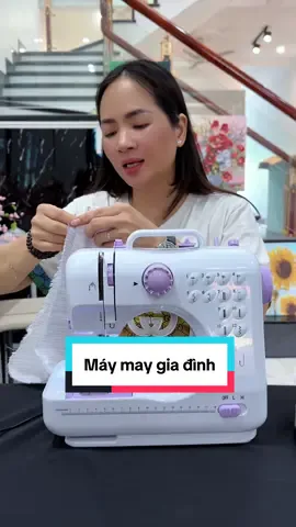 Máy May Gia Đình Mini 505L Có 12 chế độ may #ngagiadung20 #tiktokxuhuong #sonnet #giadungthongminh #maymaymini #maymaygiadinh 