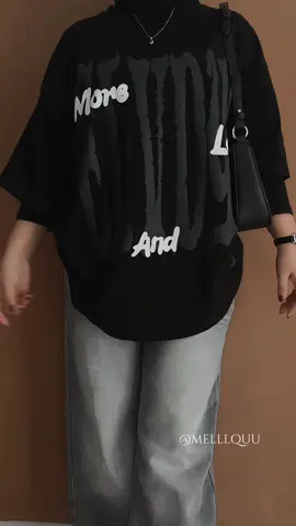 Baggy Jeans Retro Outfit🩶 #baggyjeans #kaosoversize 