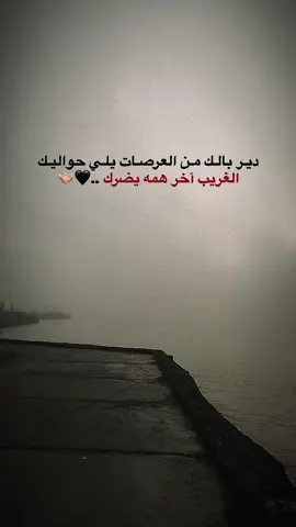 دير بالك من العرصات يلي حوليك  الغريب آخر همه يضرك..🖤🤝🏻#اعادة_النشر🔃 #عباراتكم_الفخمه📿📌 #اكسبلور #txlw01 #fyp 
