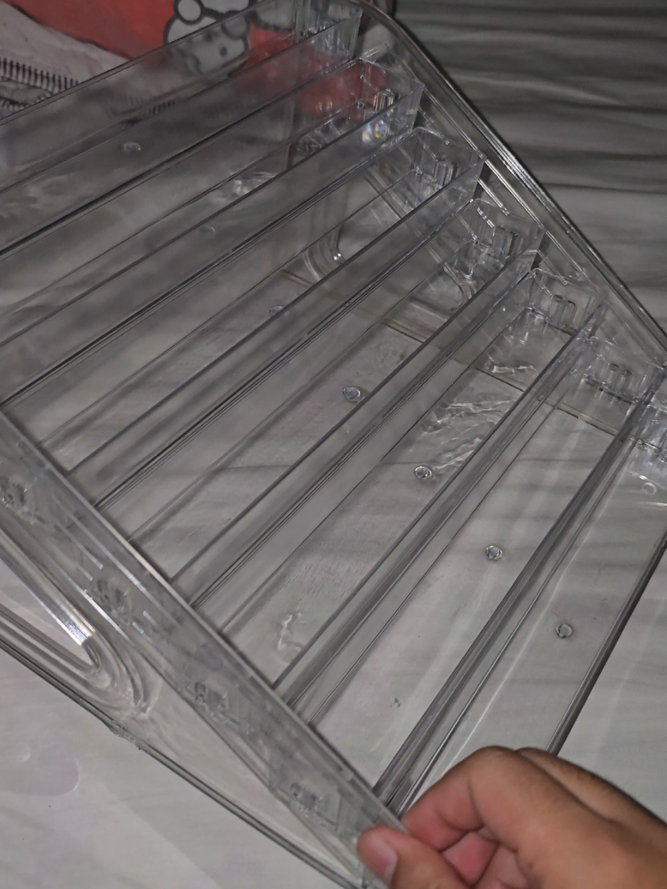 Very cutieeee netong acrylic rack na to ✨️ pwede mo siyang gamiten for your skin care products or mga collections like toys or lipstick or💄💋 #acrylic #acrylics #acrylicrack #viral2025 #fyp 