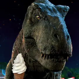 Mira yo me compré un helado de vainilla 🍦 Créditos: Sr. pelo  #indominusrex #jurassicworld  #jurassicworldmemes #srpelo #humor #memestiktok
