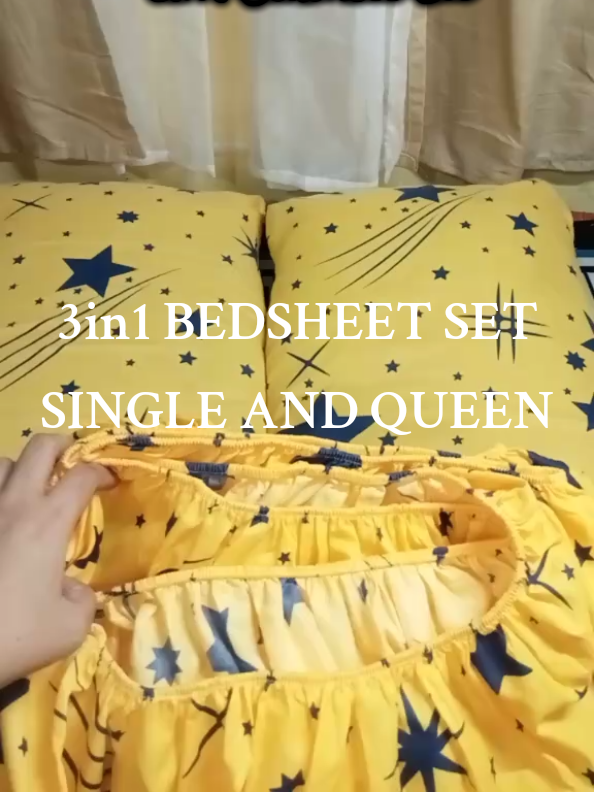 Single and queen 3in1 bedsheet set #3in1bedsheet #3in1bedsheetswith2pillowcases #bedsheet #bedsheets #bedsheetset 