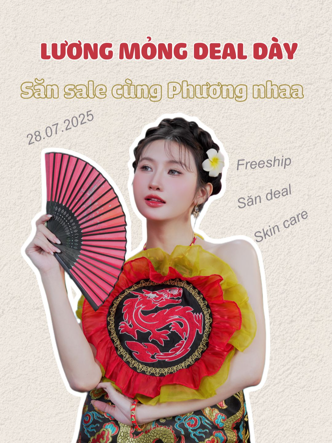 Cả nhà đã sẵn sàng lên deal cùng Phương vào ngày 28/7 chưa, lên lịch ngay để không bỏ lỡ những deal siêu hot nhen #thanhphuongle #beautytips #goclamdep #blivee