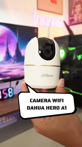 Camera wifi Dahua Hero A1 xoay 360 độ, hình ảnh sắc nét, lắp đặt dễ dàng, đàm thoại trực tiếp thông qua camera #camera #camerawifi #CameraDahua #HeroA1 #H3AE 