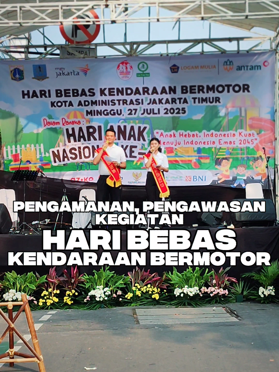 Giat Pengamanan dan Pengawasan HBKB Pemuda dalam Rangka Hari Anak Nasional
