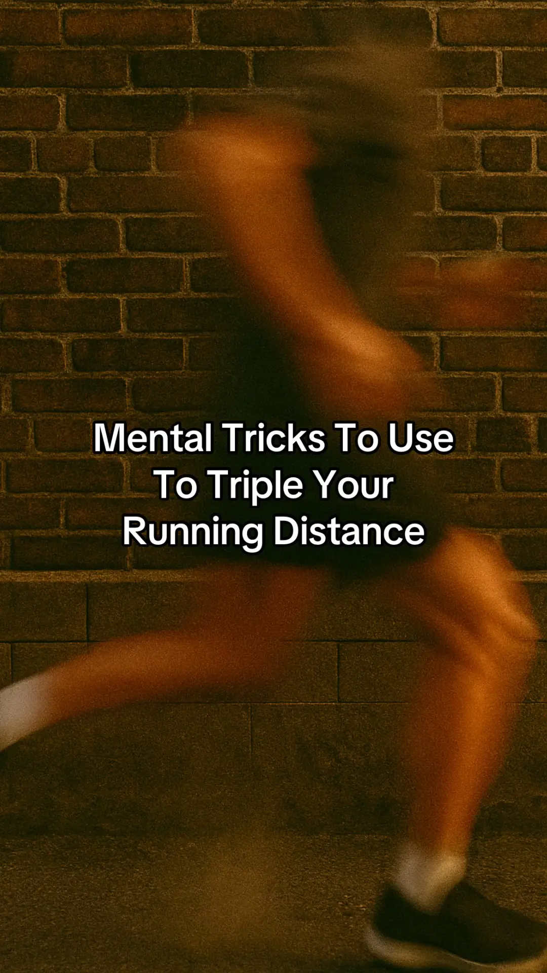 one step at a time. #runningtips #runningmotivation #runtok 