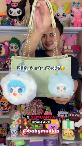 Kalian lebih suka Yooki yg mana? Aku sih suka semua Yookinya 😻💖 #blindbox #plushies #bagcharm #yooki #yookiv1 #yookiblindbox #yookisurprise 